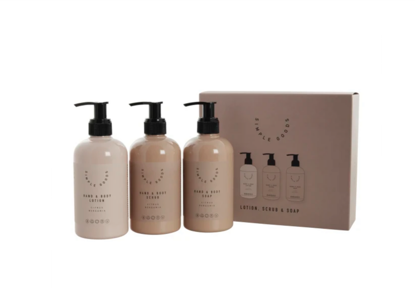Giftbox - Zeep en Scrub en Lotion