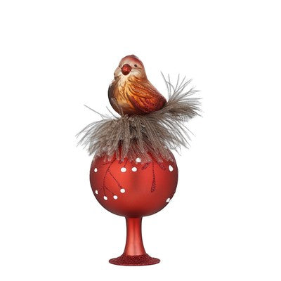 Kerstboom piek - Fluitende vogel