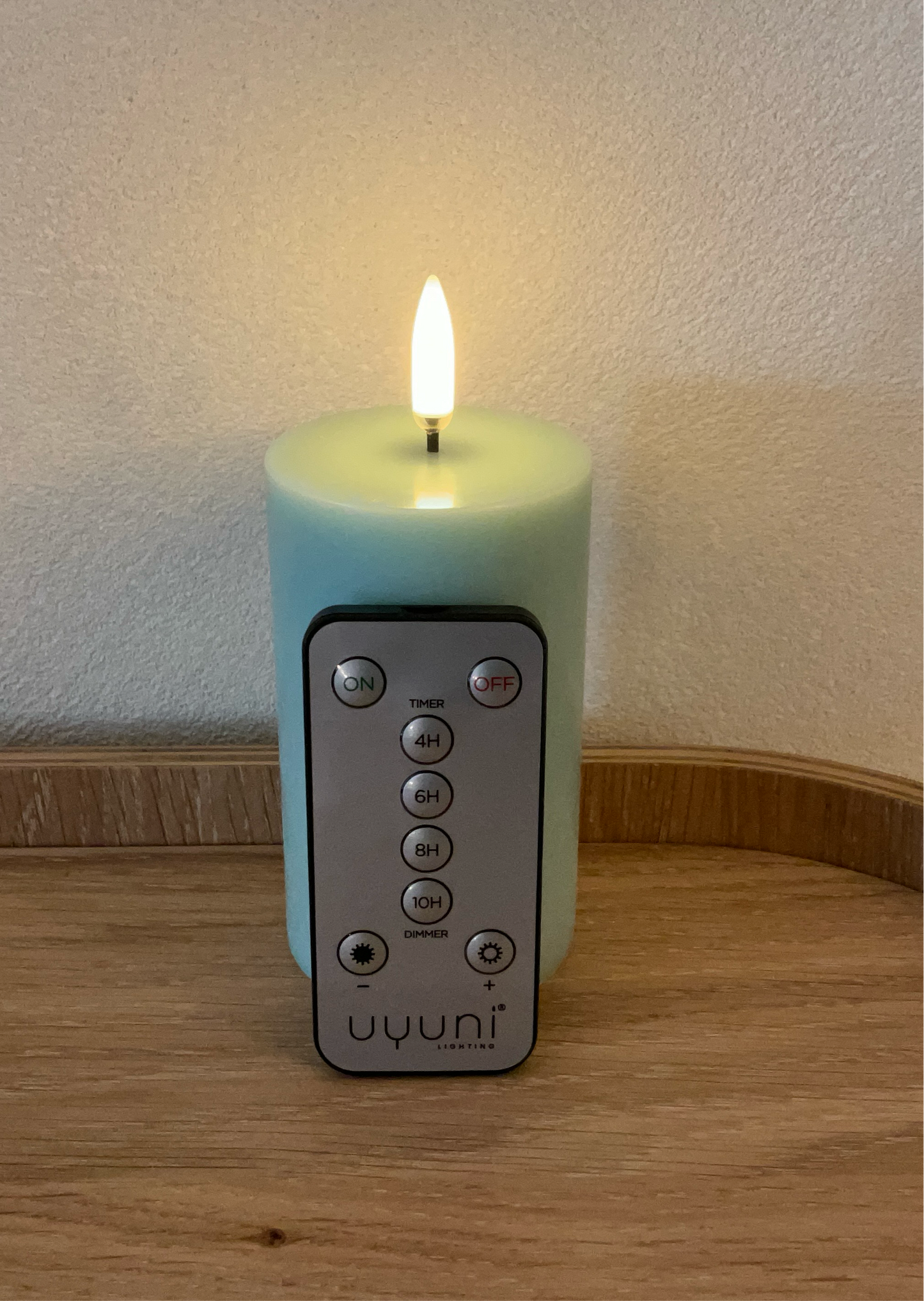 Afstandsbediening Led kaarsen (grijs)