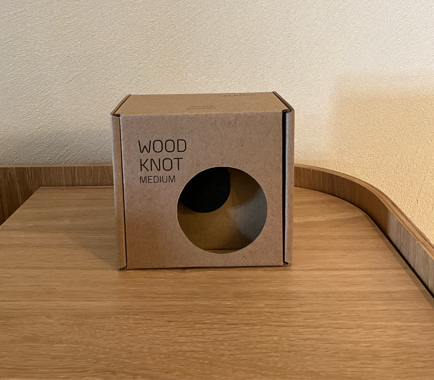 Houtknoop (zwarte haak) - Medium