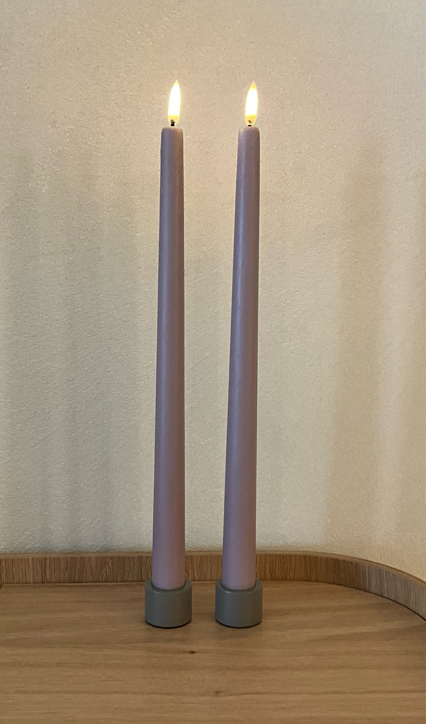 Kaarsenhouder - Zand/steen