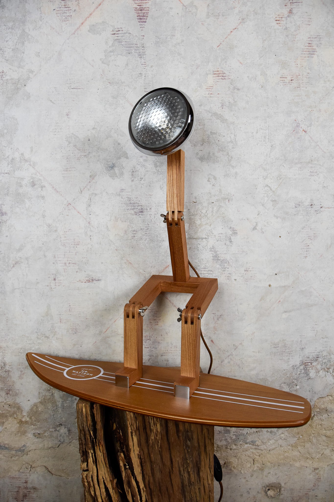 Surfbord tafelstandaard voor lamp