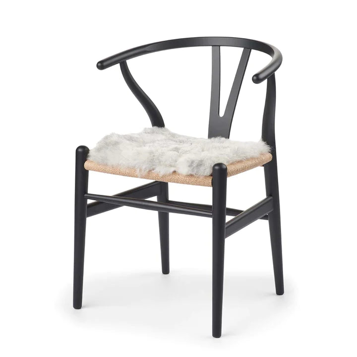 Schapenvel voor stoel (stoelhoes)