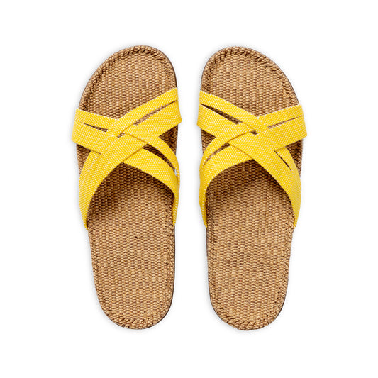 Slipper zonnig geel