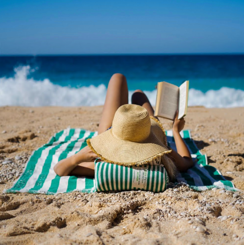 Strandhanddoek - Delmor Lime