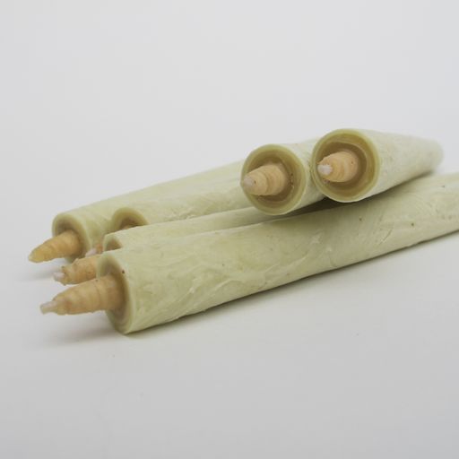 Sumakwas kaars wit nr.4 (3-pack)