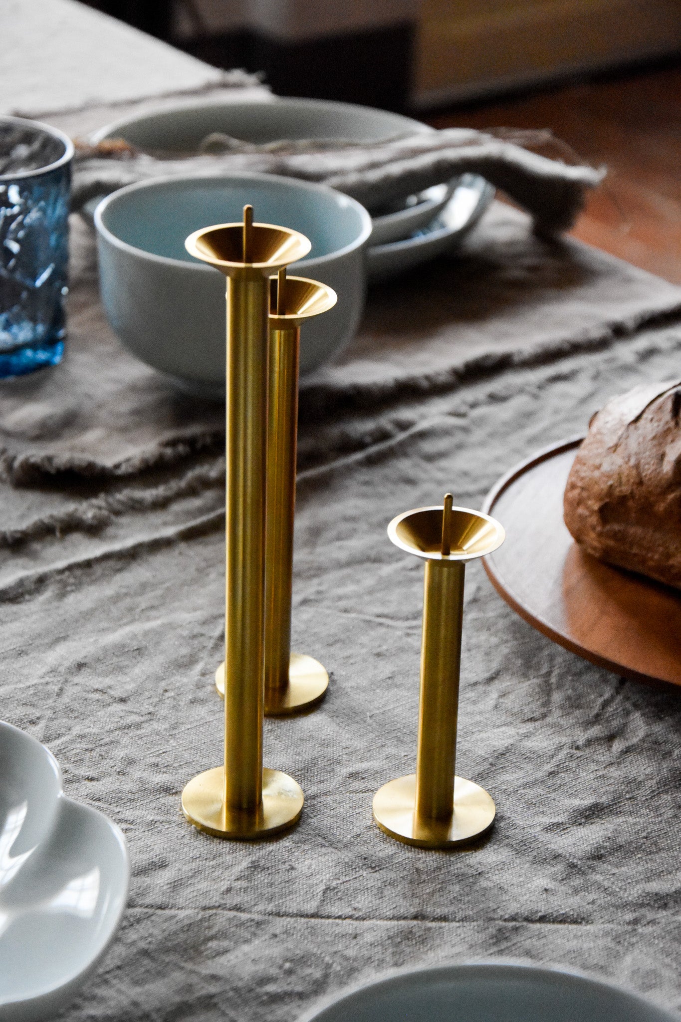 Messing kaarsenhouder Ratio '200