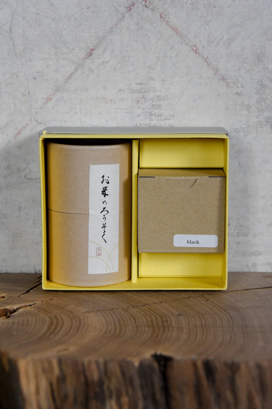 Rice Wax Candles Gift Box