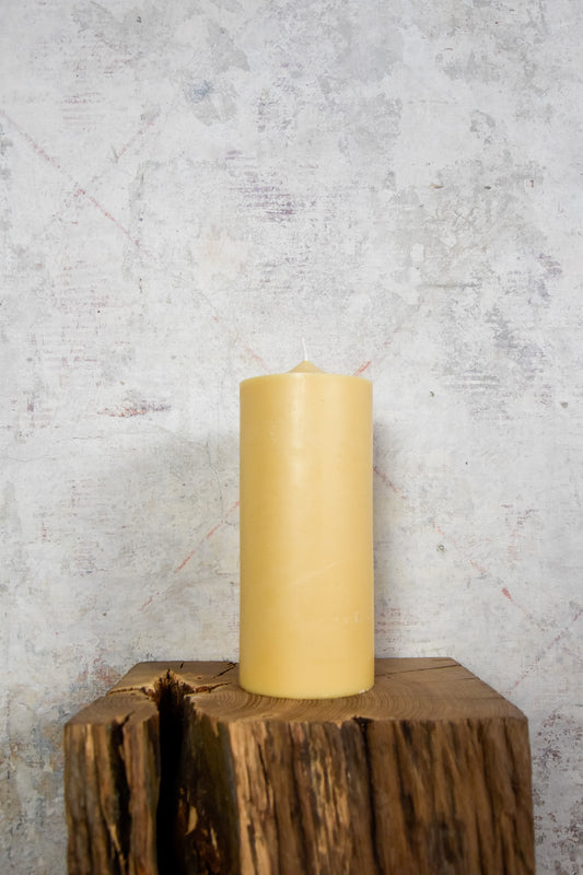 Rice Bran Block Candle L