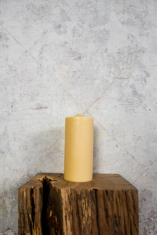 Rice Bran Block Candle M