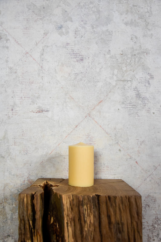 Rice Bran Block Candle S