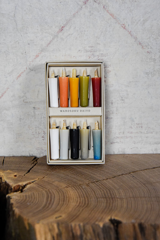 Rice Wax Candles (earth)