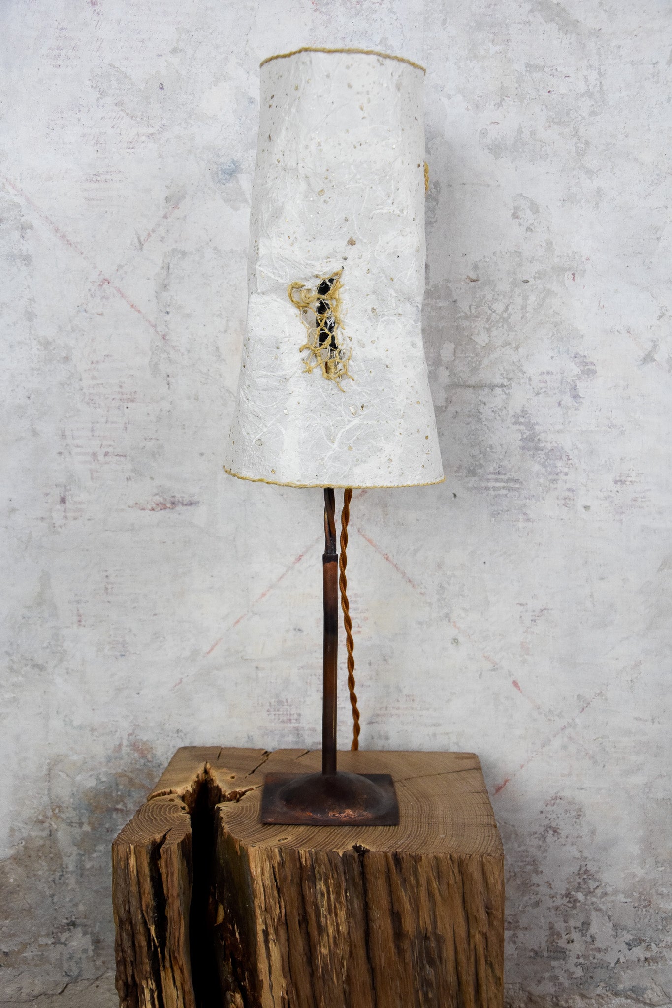 Lamp met voet
