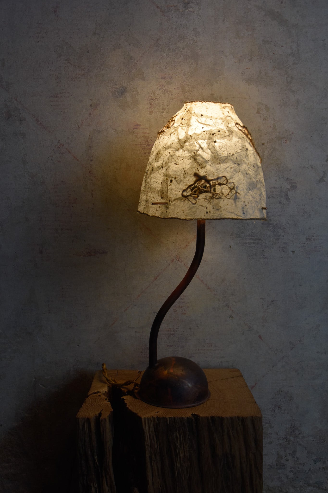 Lamp with base