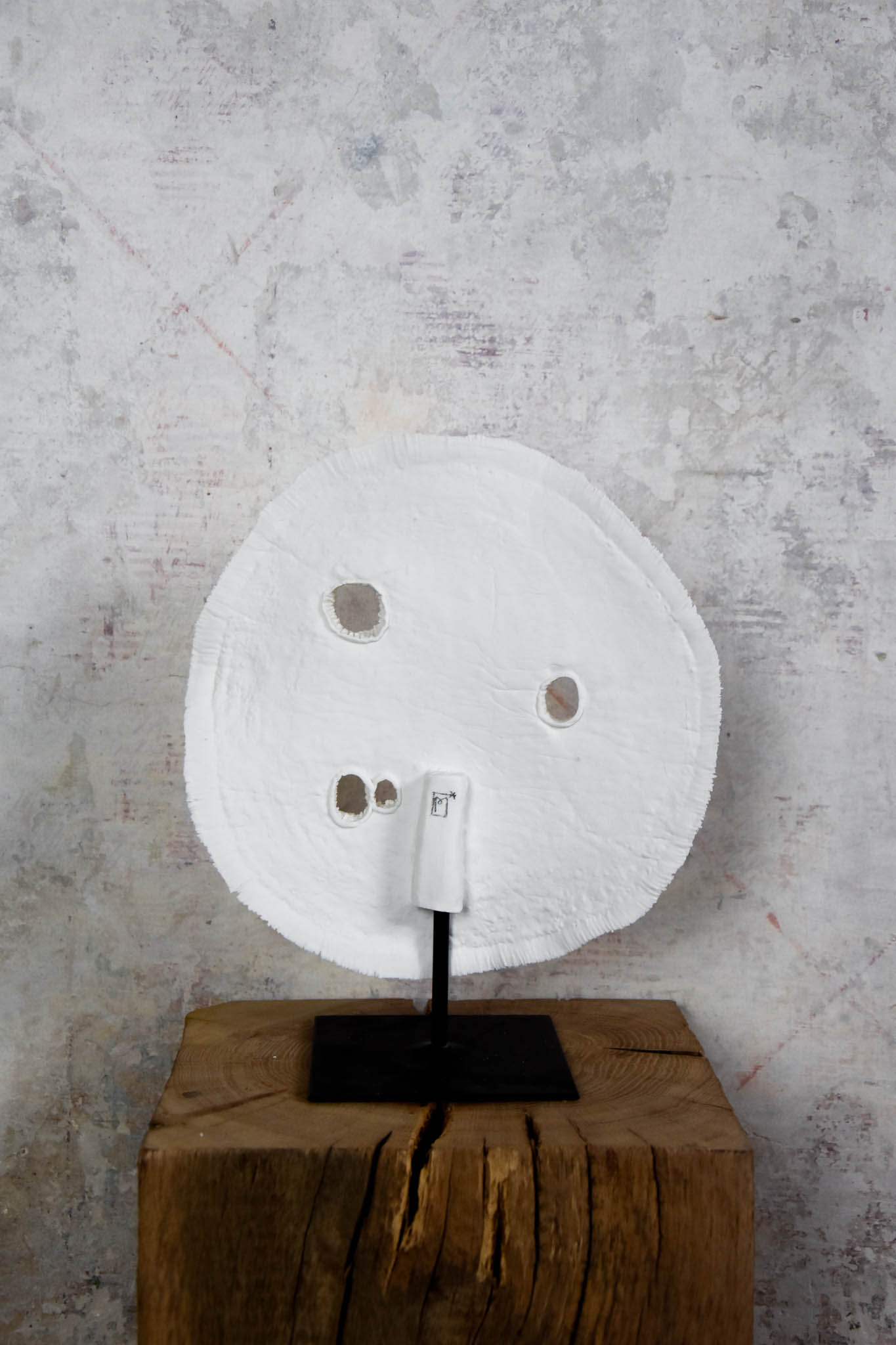 Astre Marin Visage Sculpture