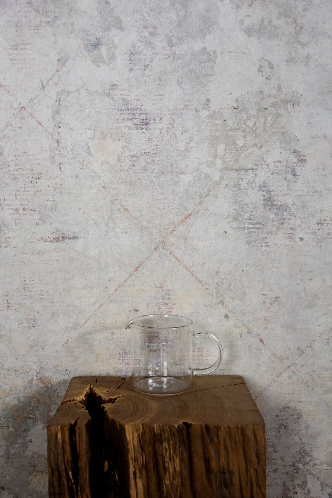 Glass measuring and cooling cup