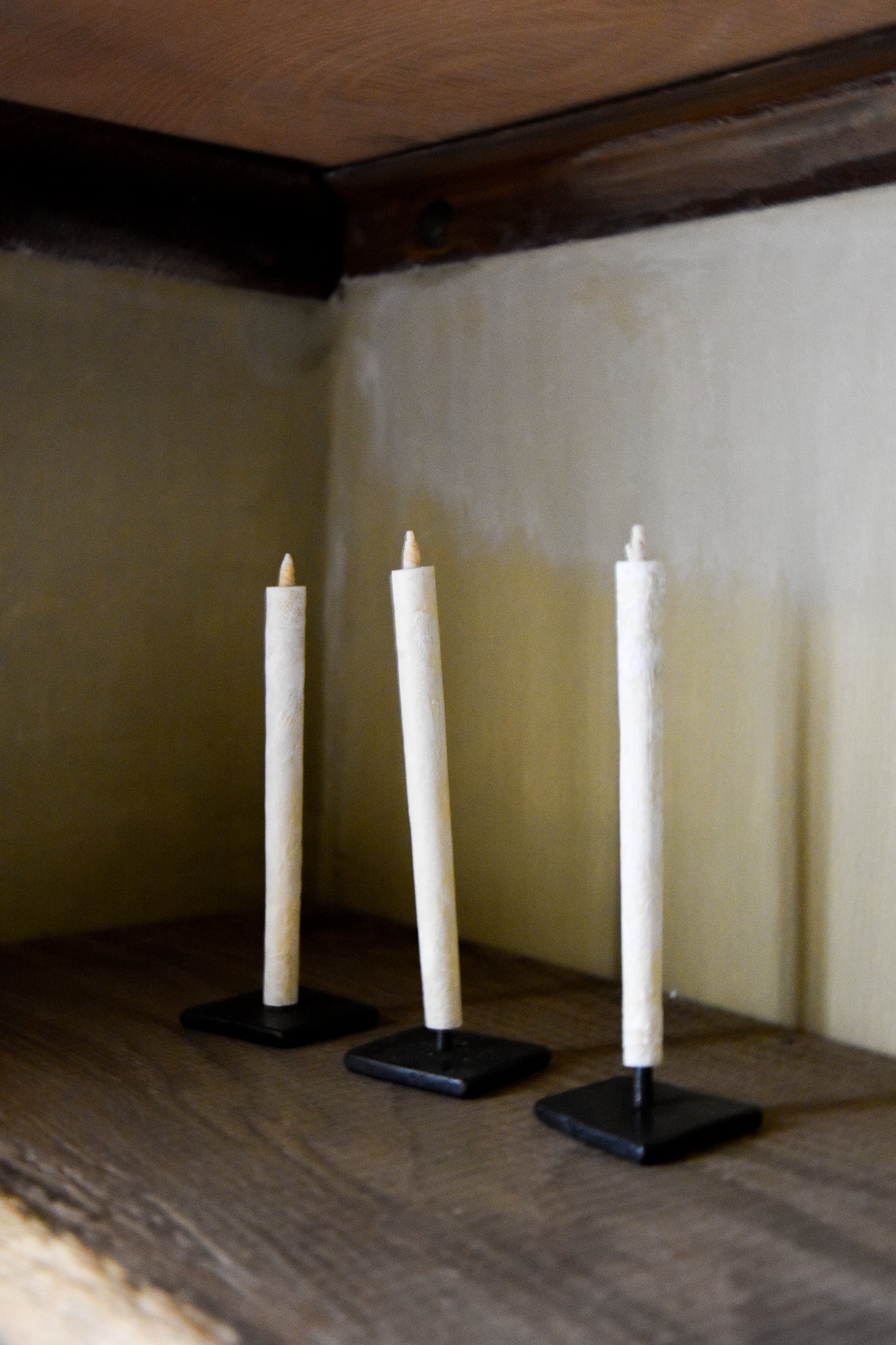 Ijzeren kaarsenhouder M