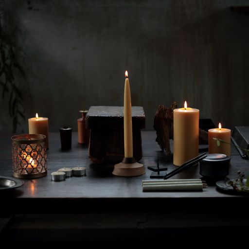 Rijstwas taperkaarsen