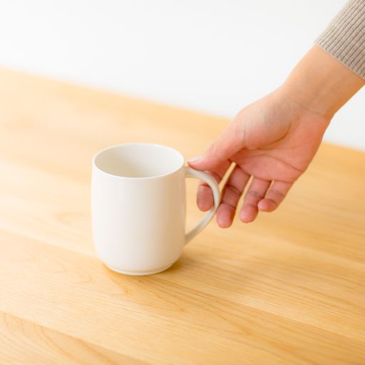 Tea mug L (white)