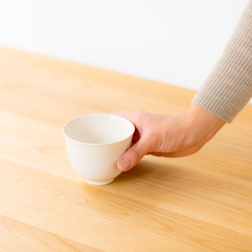Tea cup L (white)