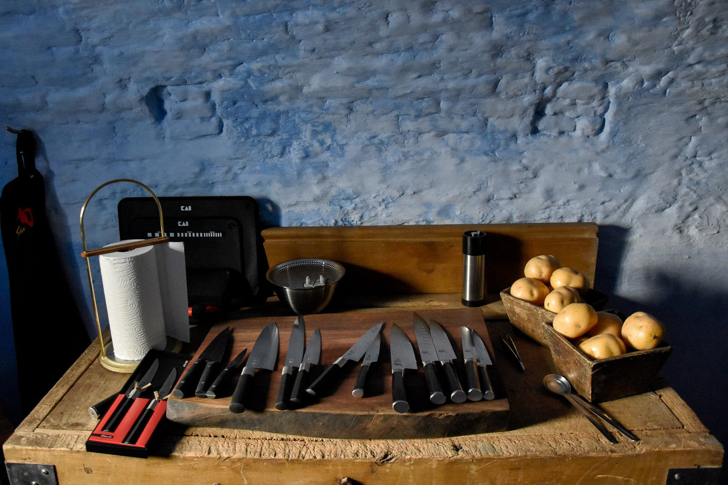 Santoku mes - Linkshandig