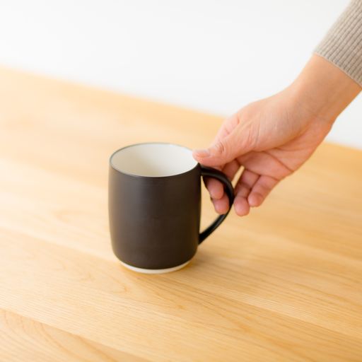 Tea mug L (black)