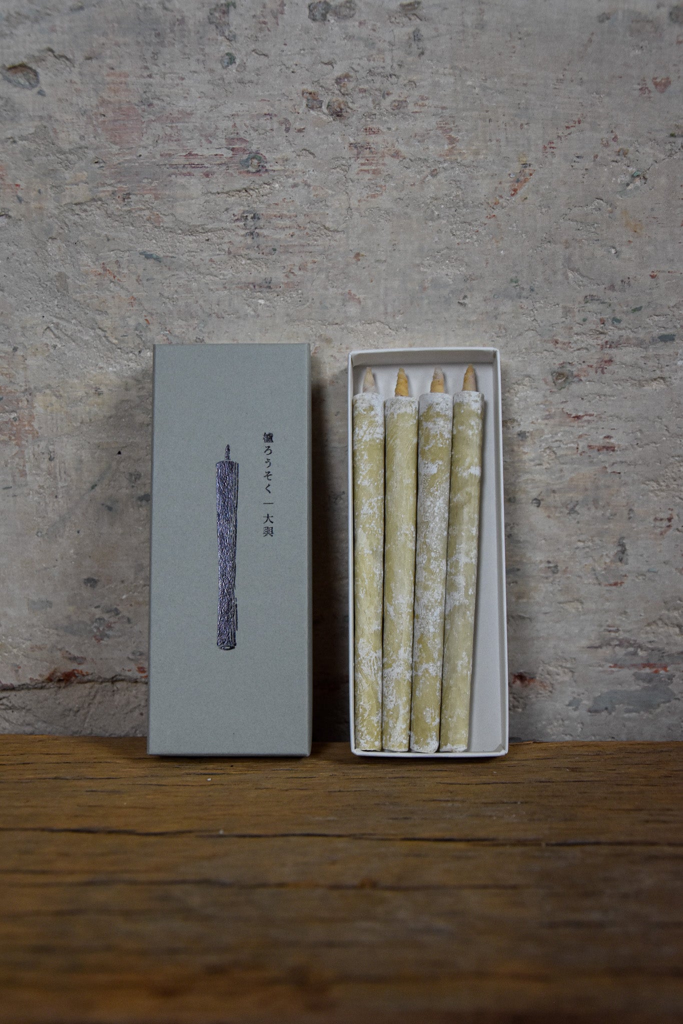 Sumakwas kaars wit nr.3 (4-pack)