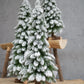Kerstboom met sneeuw - Downswept