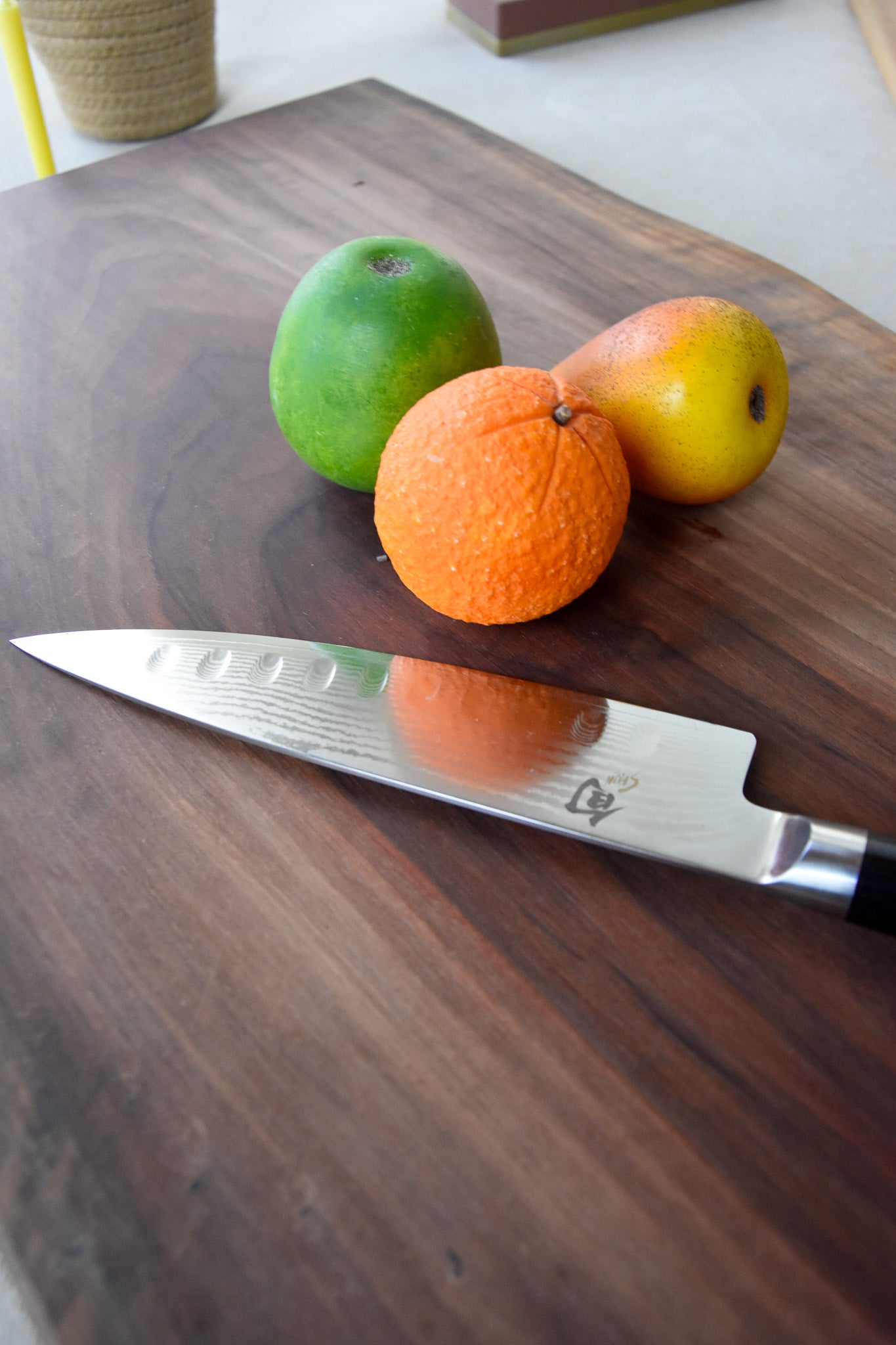 Santoku knife - Hollow ground