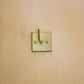 Wall hook with plate square