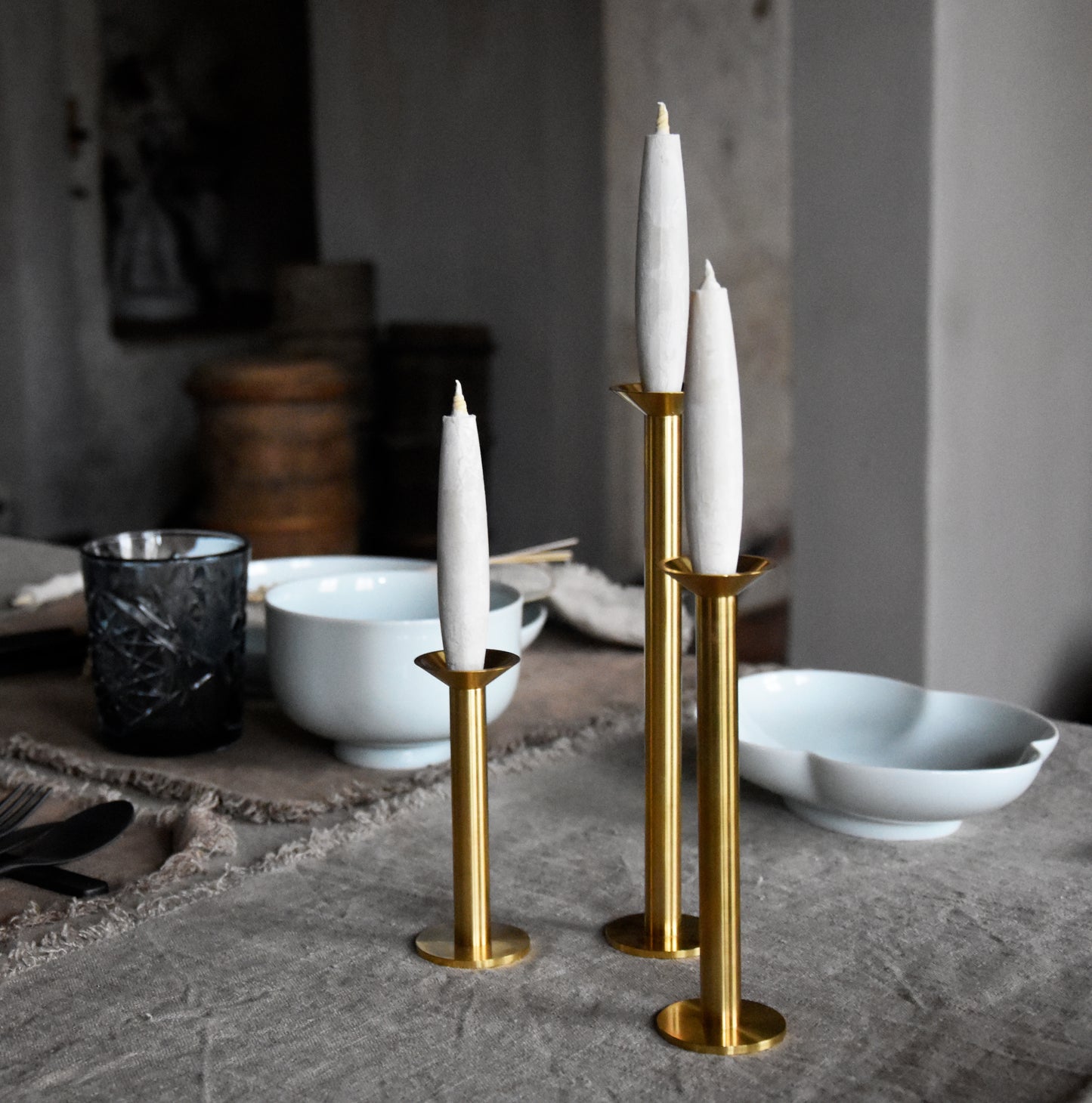 Brass Candle Holder ratio' 150